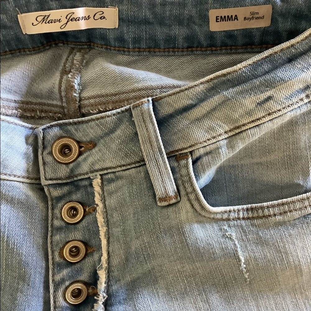 Button fly jeans Emma Slim Boyfriend Fit